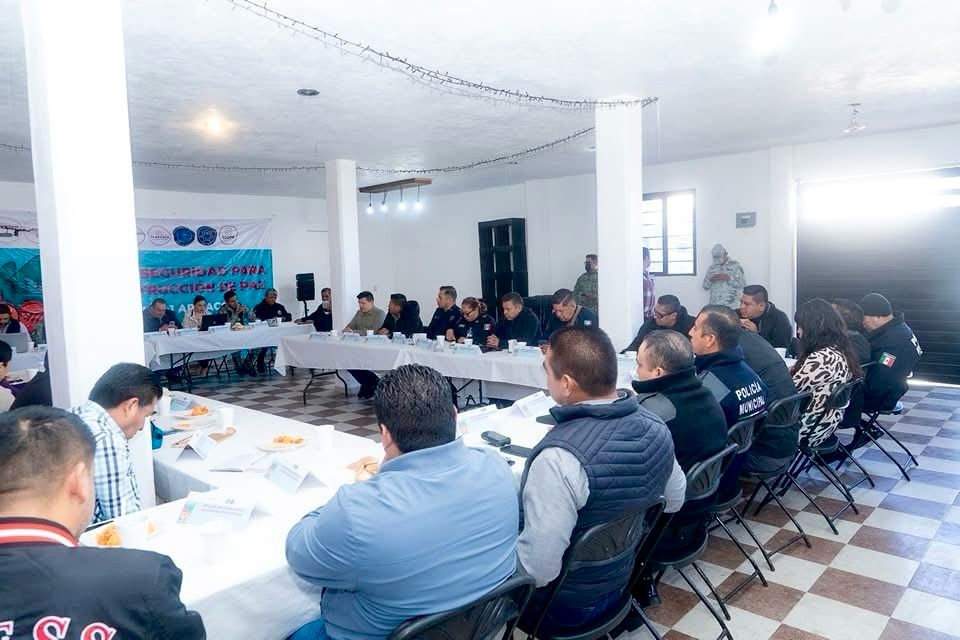 Emiliano Zapata, sede de la Mesa de Seguridad para la Construcción de Paz de la Región 1